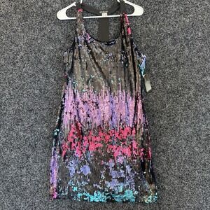 Venus Women's Size Large Multi Colored‎ Sequin Dress